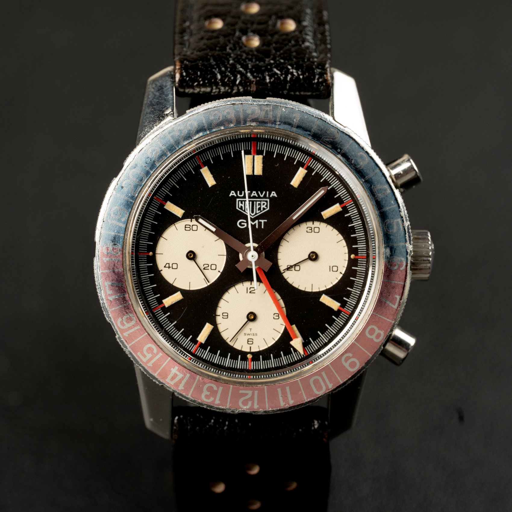 Heuer 1969 Autavia 2446C GMT "Mark 1 First Execution" 2446C