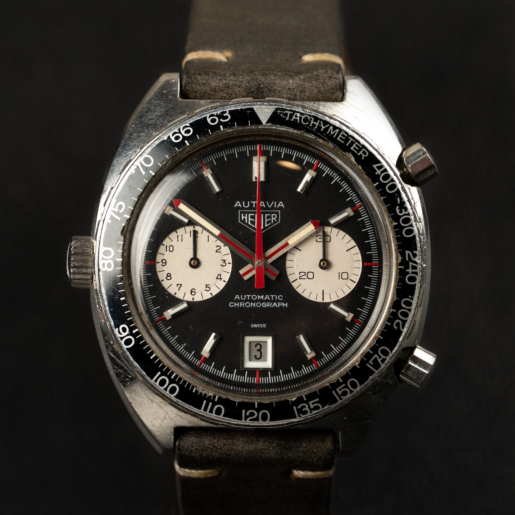 Heuer circa 1972 Autavia "Viceroy" 1163V